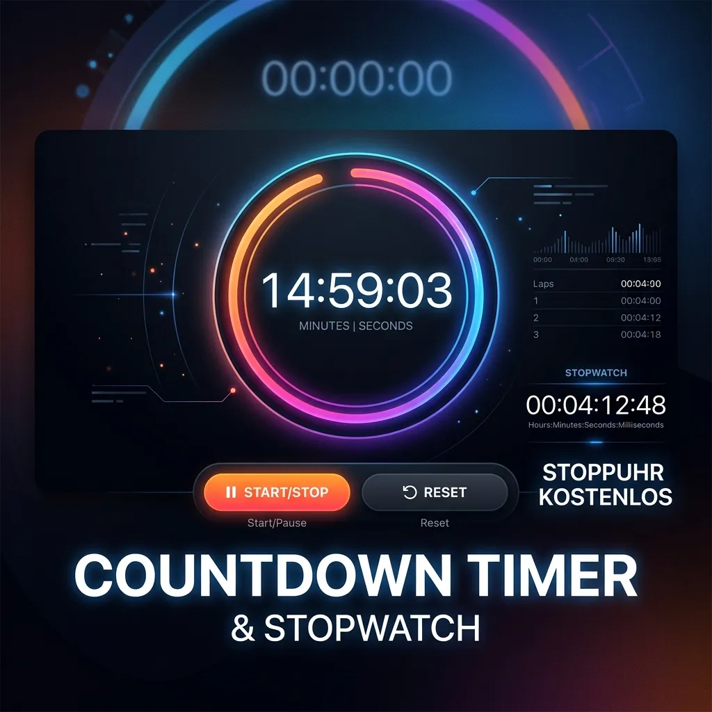 Timer & Stoppuhr online